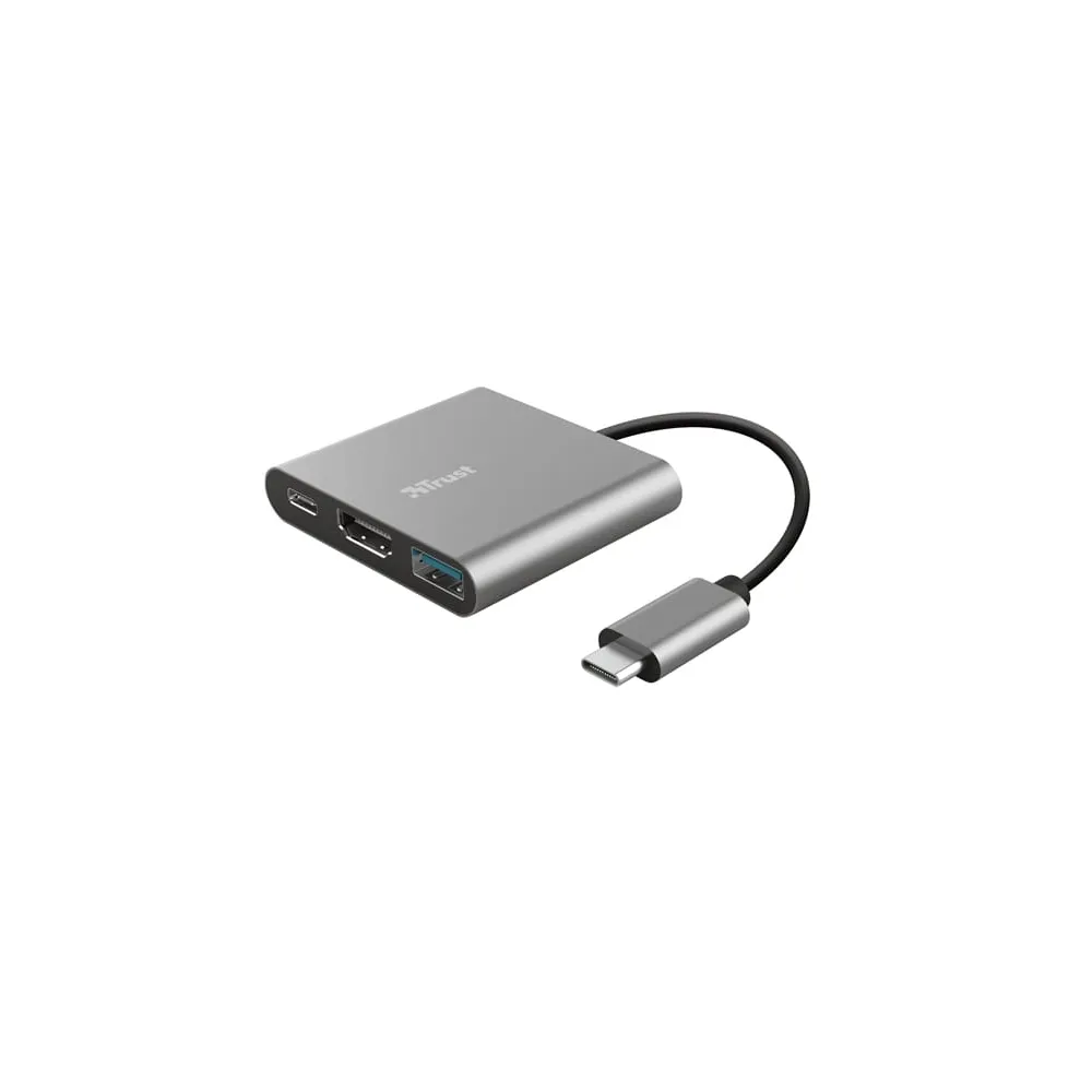 Adattatore USB-C - multiporta 3-in-1 Dalyx - Trust