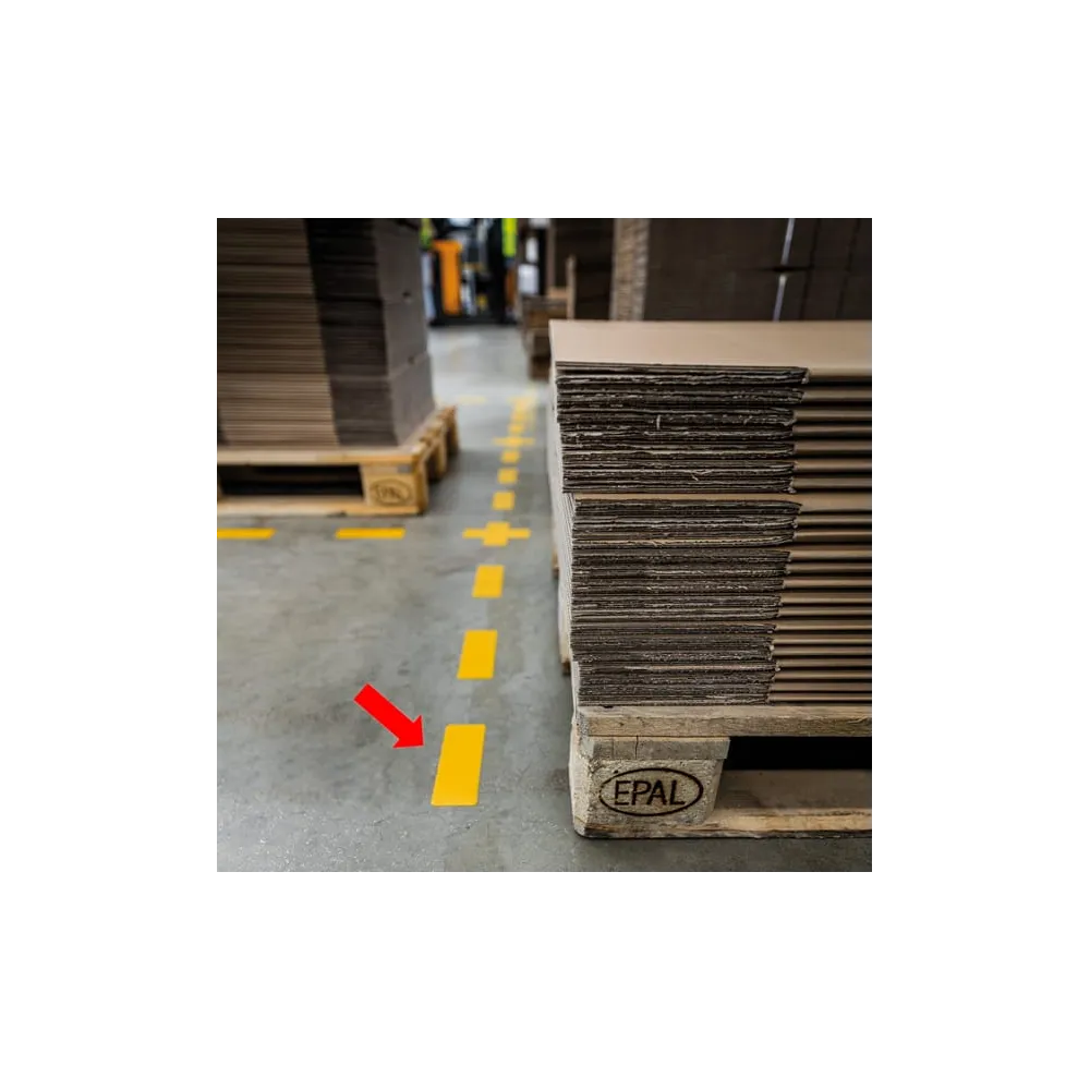 Adesivo da terra - "striscia" - 10 x 15 cm - Durable - conf. 10 pezzi