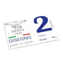 Album Pigna2 - 33 x 48 cm - 4 angoli - 20 fogli - 110 gr - ruvido - Pigna