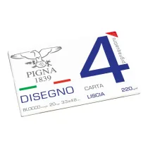 Album Pigna4 - 33 x 48 cm - 4 angoli - 20 fogli - 200 gr - liscio - Pigna