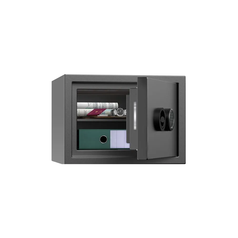 Armadio di sicurezza linea Easy Home - ignifugo - 523 x 475 x 378 mm - grigio scuro - Security Italia