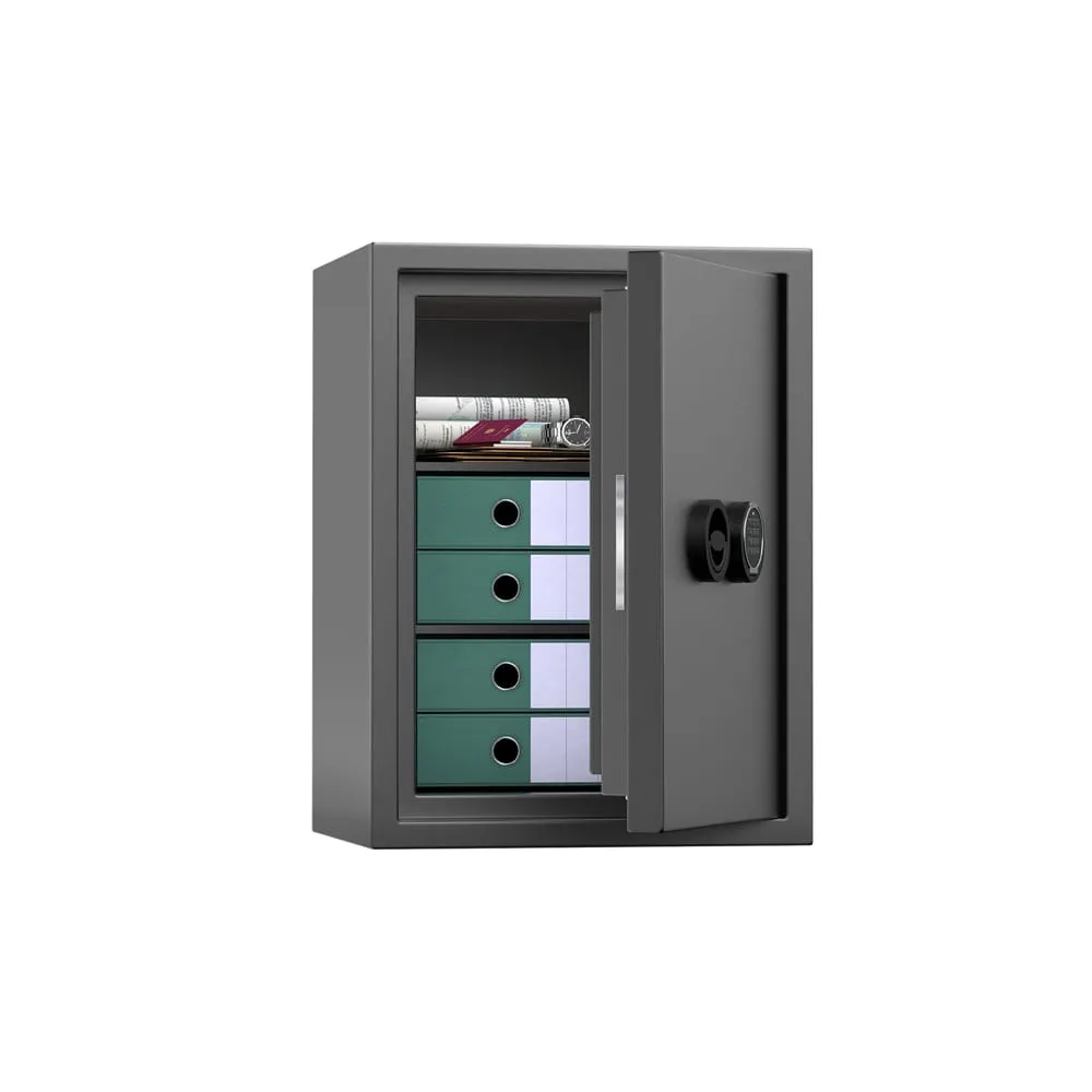 Armadio di sicurezza linea Easy Home - ignifugo - 523 x 475 x 698 mm - grigio scuro - Security Italia