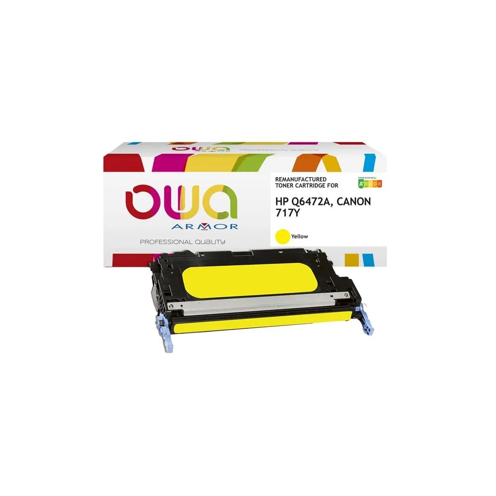 Armor - Toner Compatibile per Hp Q6472A - Giallo - 4.000 pag