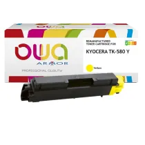 Armor - Toner Compatibile per Kyocera TK-580Y - Giallo - 2.800 pag