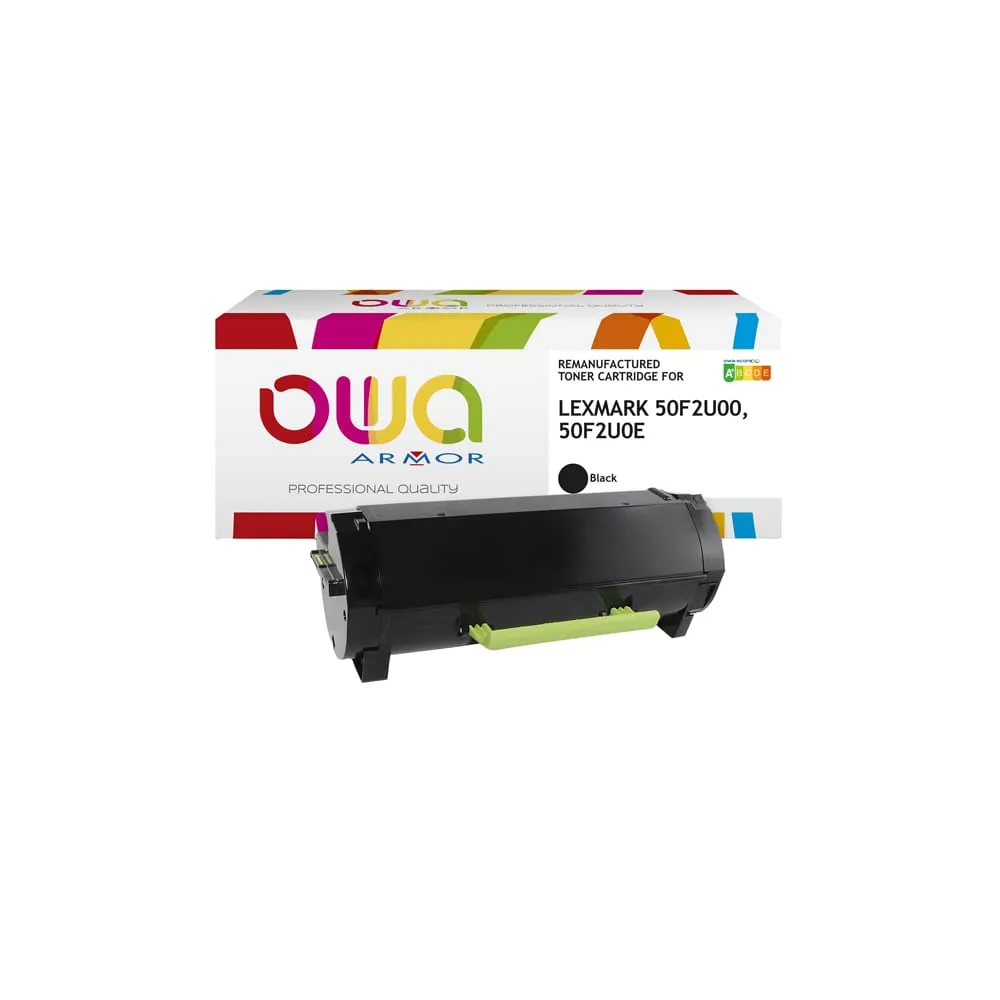 Armor - Toner Compatibile per Lexmark - Nero - 50F2U00 - 1.200 pag