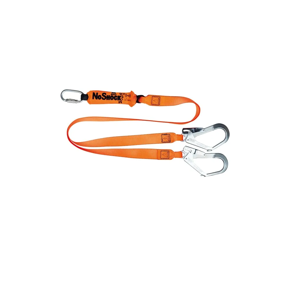 Assorbitore di energia - con doppio gancio - 2 m - arancio - Deltaplus