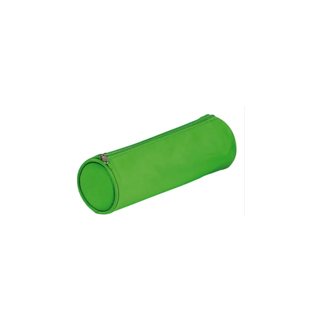 Astuccio Tombolino Basic con cerniera - 22x8Ã˜8cm - verde - Pagna