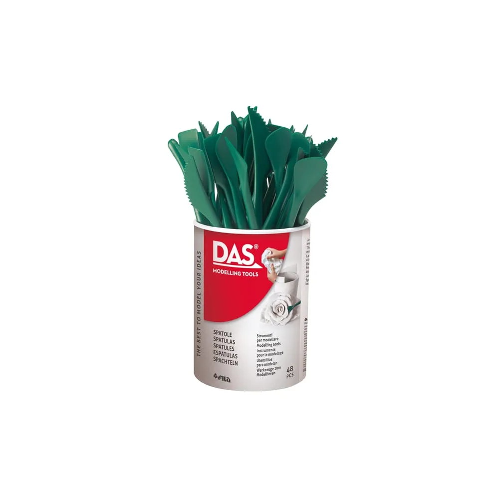Barattolo spatole - Das - conf. 48 pezzi
