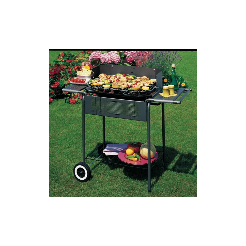 Barbecue Port Camargue - 82 x 45 x 90 cm - acciaio - antracite - Garden Friend