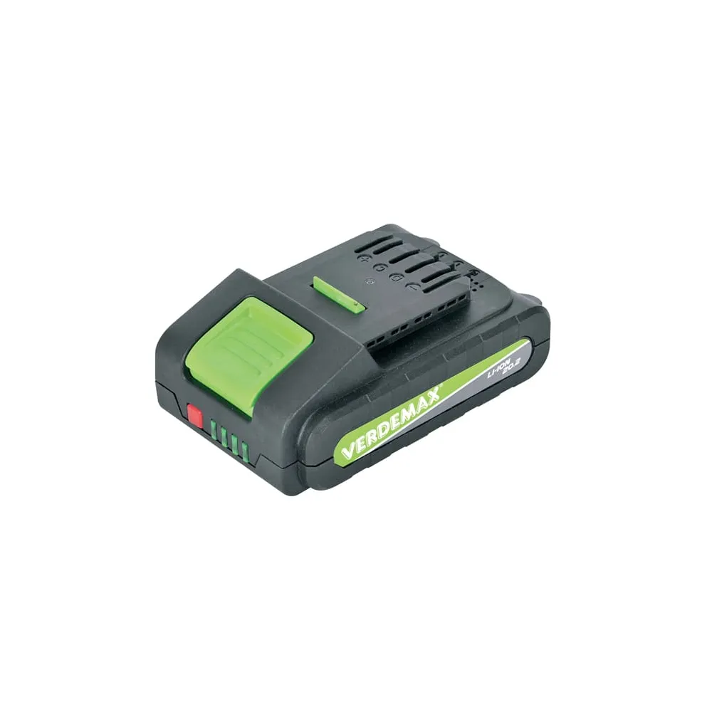 Batteria di ricambio - per attrezzi - 20 V - 2,5 AH - art. 4356 - Verdemax
