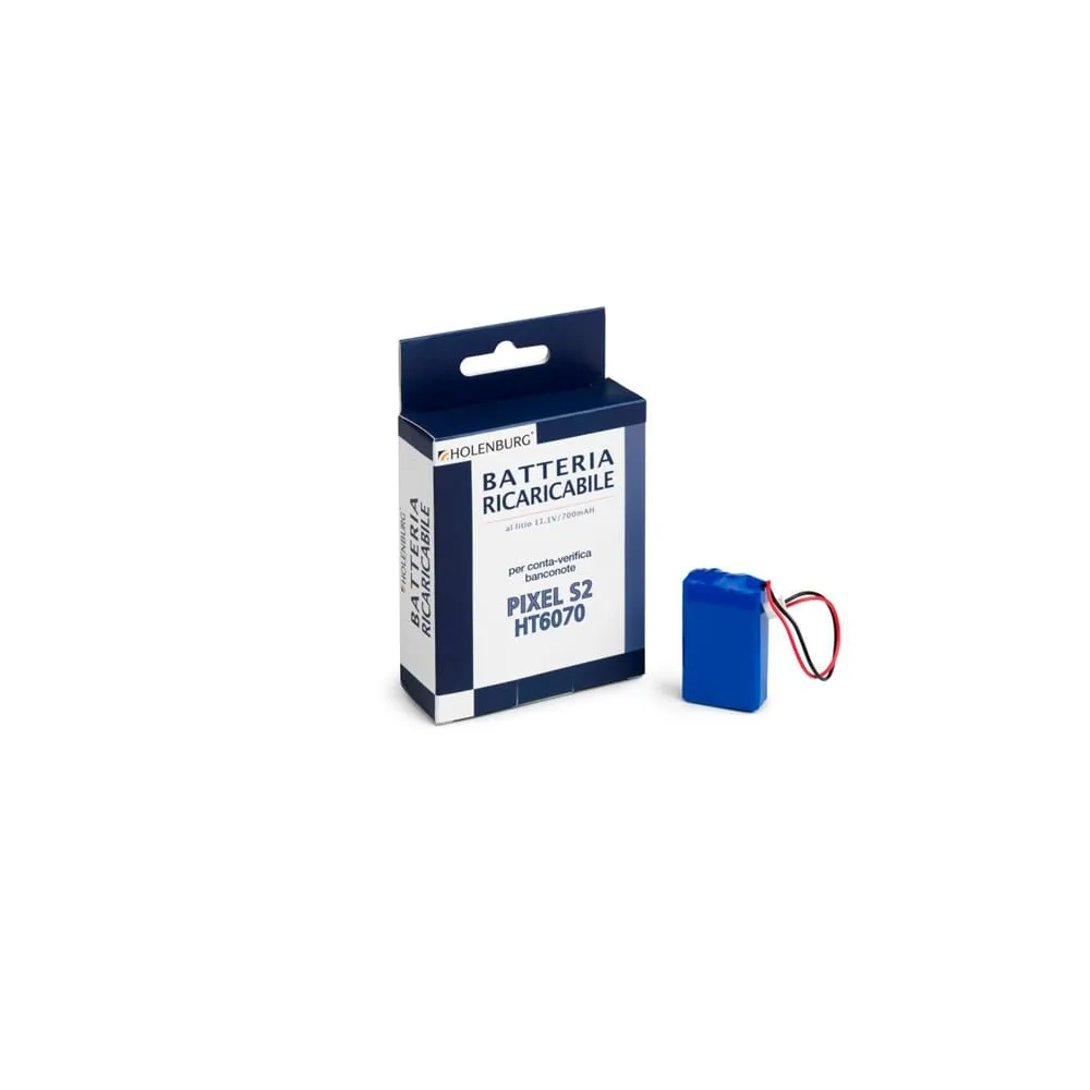 Batteria ricaricabile per conta/verifica/banconote Pixel S2 - Iternet