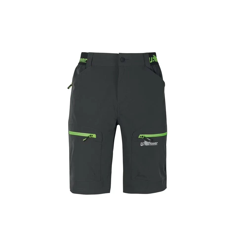 Bermuda Ares - taglia XL - grigio/verde - U-Power