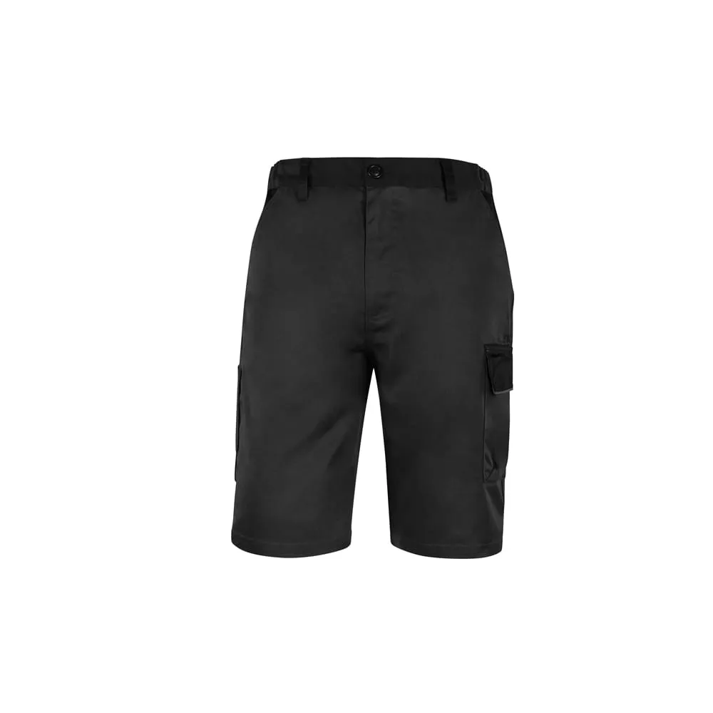 Bermuda da lavoro M1BE2 - taglia XXL - twill/poliestere/cotone - grigio scuro - Deltaplus