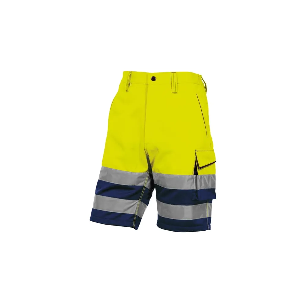 Bermuda da lavoro PHBE2 - alta visibilitÃ  - panostyle - tg. XL - giallo fluo - Deltaplus