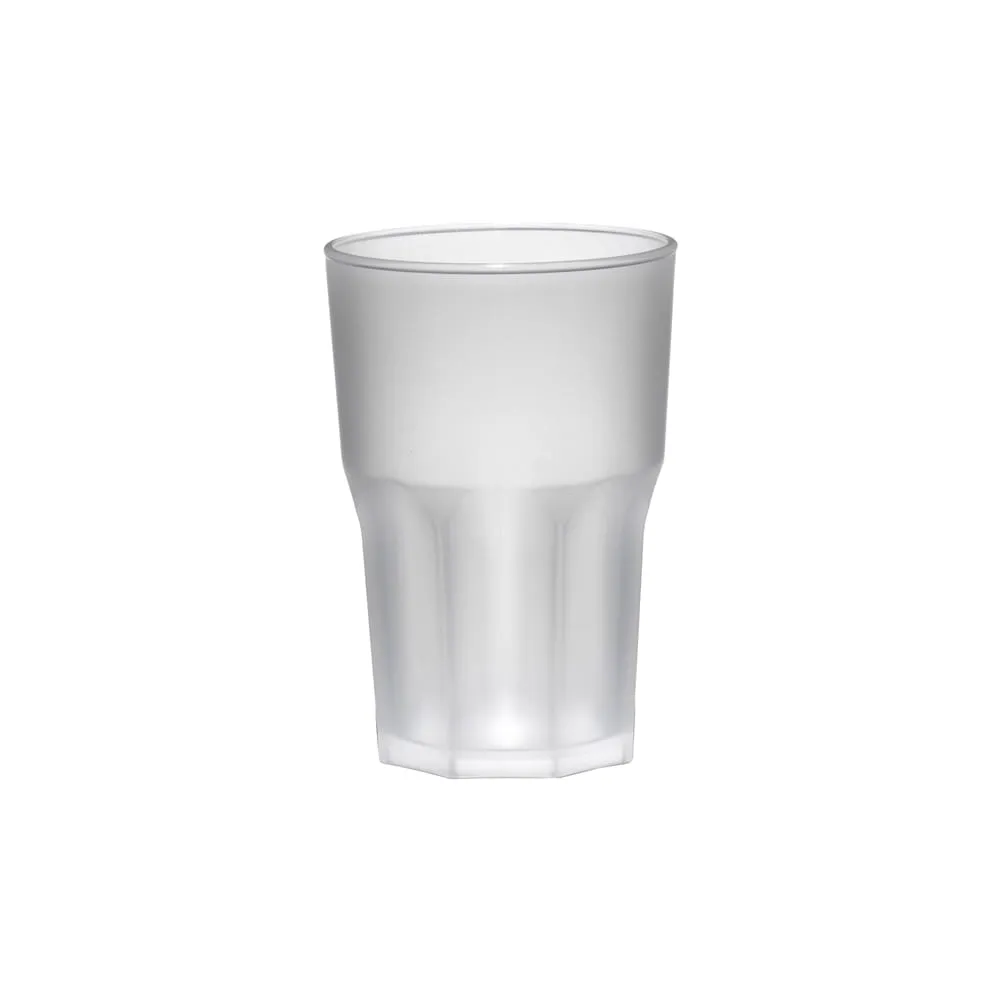 Bicchiere Granity - 400 ml - PP - satinato - Leone - conf. 5 pezzi