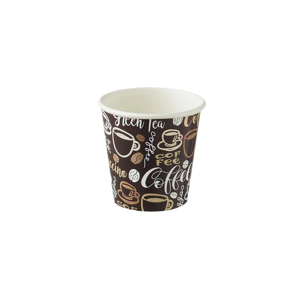 Bicchiere monouso in carta Coffee - 115 ml - Leone - conf. 1000 pezzi