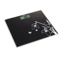 Bilancia elettronica Pesapersone - 26 x 30 x 1,7 cm - capacitÃ  massima 150 kg - nero - Melchioni family
