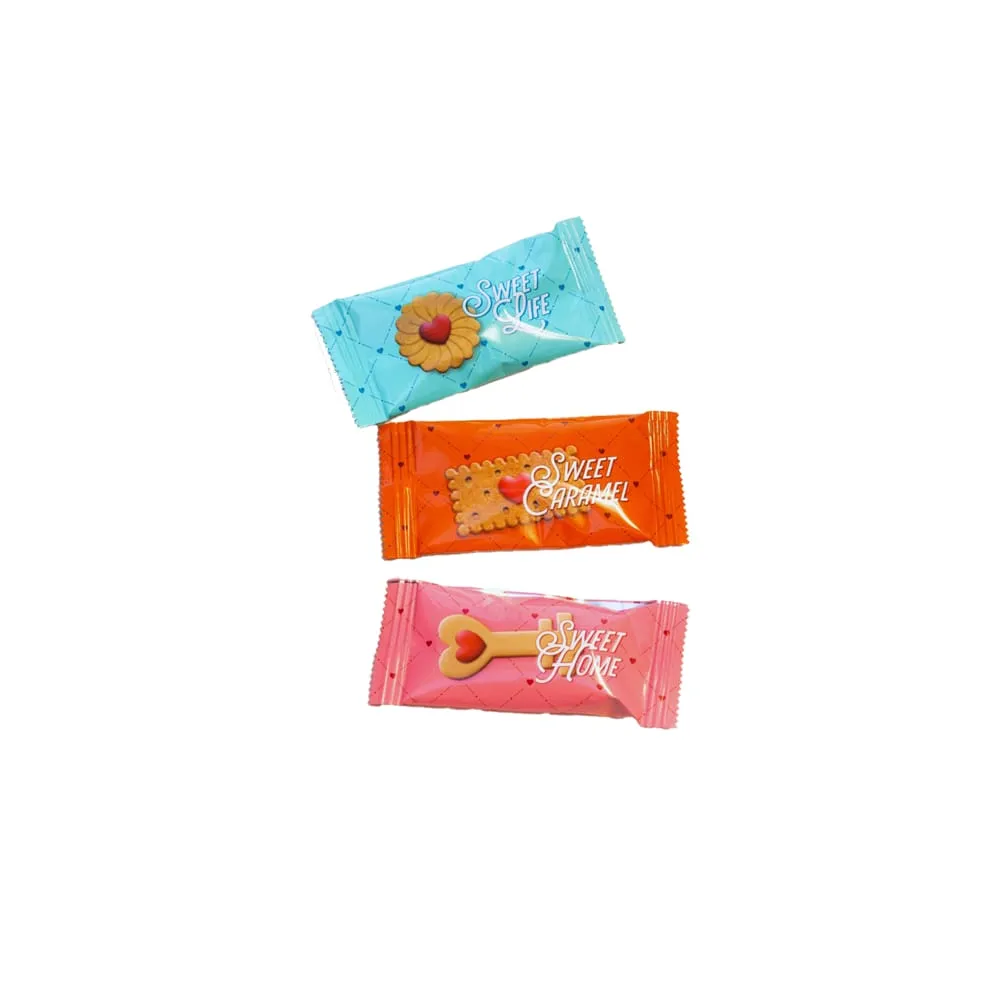 Biscotto Sweet Life Grand Mix - confezione monoporzione da 4,8 gr - My Sweet life - confezione 200 pezzi