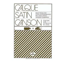 Blocco carta lucida satinata per disegno manuale - A3 - 50 fogli - 90gr - Canson