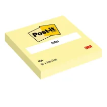 Blocco foglietti - 654 - 76 x 76 mm - giallo Canary - 100 fogli - Post-it