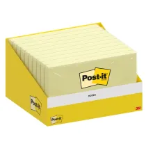 Blocco foglietti Post-it  - 76 x 127 mm - Giallo canary - 100 fogli - Post-it - conf. 10 blocchi