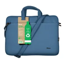 Borsa per notebook - Bologna - ecocompatibile - da 16" - blu - Trust