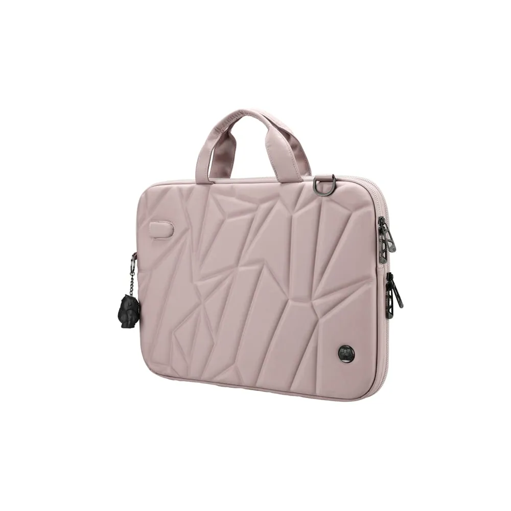 Borsa porta notebook Vacallo 16" - PET - rosa cipria - SWISS Digital DESIGN
