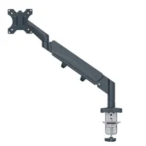 Braccio salvaspazio - per 1 monitor - grigio scuro - Leitz