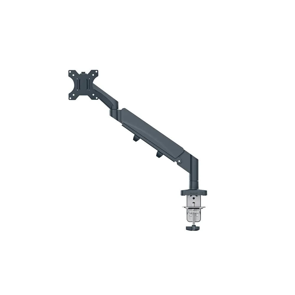 Braccio salvaspazio - per 1 monitor - grigio scuro - Leitz