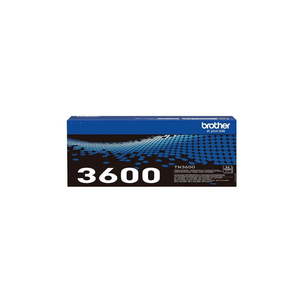Brother - Toner- Nero - TN3600- 3.000 pag