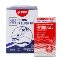 Bustina gel sterile Burnshield - per ustioni - 3,5 gr - PVS - astuccio 10 pezzi