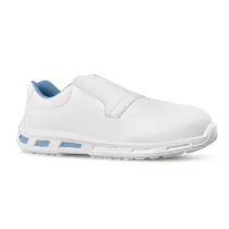 Calzatura di sicurezza Blanco S2 SRC - pelle idrorepellente - bianco - taglia 44 - U-Power