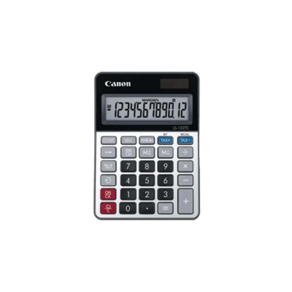Canon - Calcolatrice LS-122TS - Grigio - 2470C002
