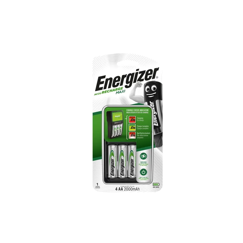 Caricabatteria Recharge Maxi - per stilo AA/AAA - Energizer
