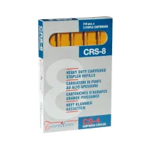 Caricatori CRS6 - 210 punti 8 mm - capacitÃ  massima 40 fogli - giallo - Iternet - conf. 5 pezzi