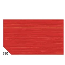 Carta crespa - 50 x 250 cm - 48 gr - rosso ciliegia 790 - Rex Sadoch - conf.10 rotoli
