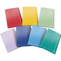 Cartella 3 lembi con elastico Monocromo - A4 - dorso 1,2 cm - colori assortiti - Pigna
