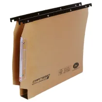 Cartella sospesa Cartesio Eco-logica - armadio - 33 cm - fondo U - 33 x 28 cm - avana - Bertesi