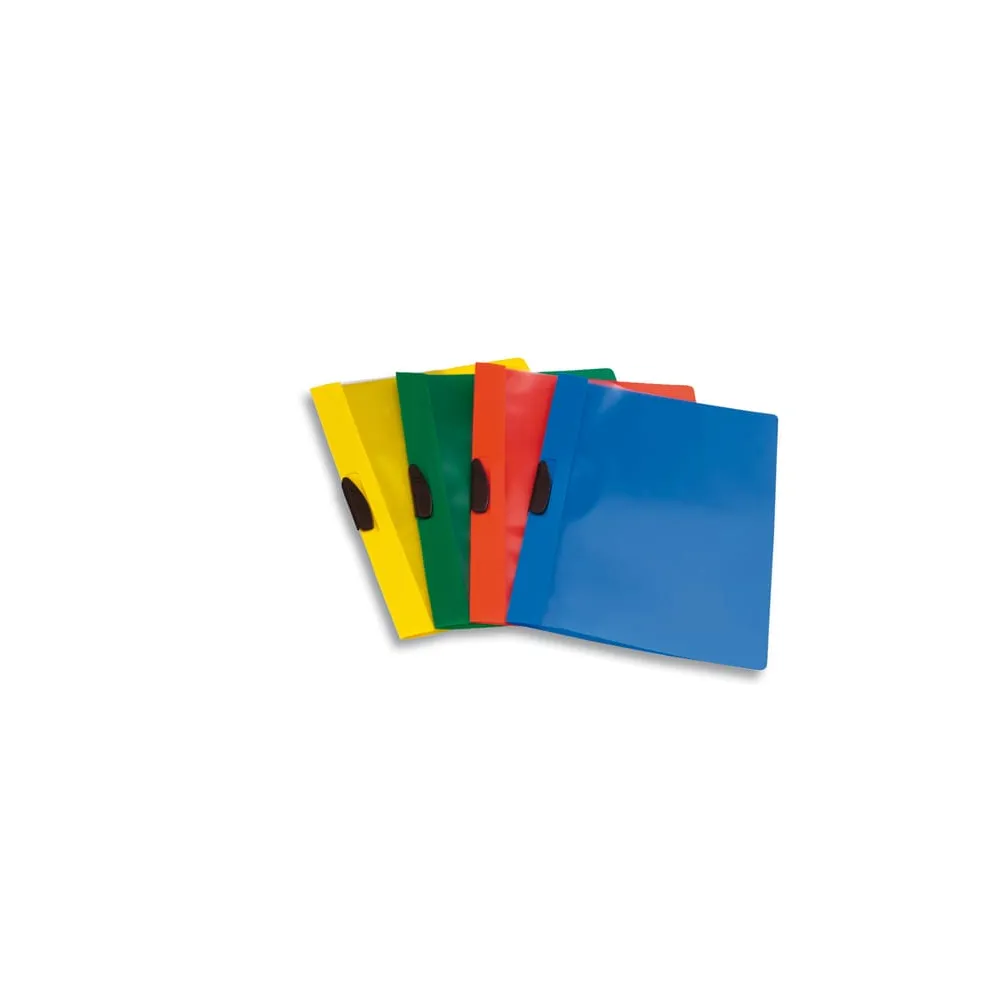 Cartellina con molla Video Clipper - A4 - PP - rosso - Fellowes