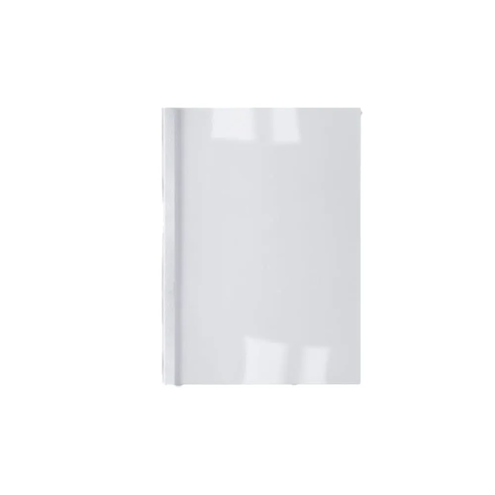 Cartelline termiche Business Line - 3 mm - leather bianco - GBC - scatola 100 pezzi