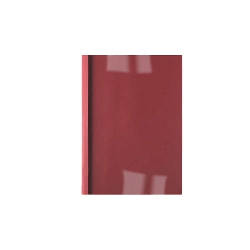 Cartelline termiche Business Line - 3 mm - leather rosso - GBC - scatola 100 pezzi