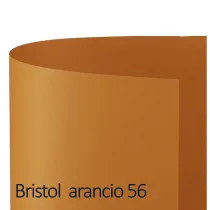 Cartoncino Bristol Color - 70 x 100 cm - 200 gr - arancio 56 - Favini - conf. 10 pezzi