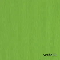Cartoncino Elle Erre - 70 x 100 cm - 220 gr - verde 111 - Fabriano - blister 10 fogli