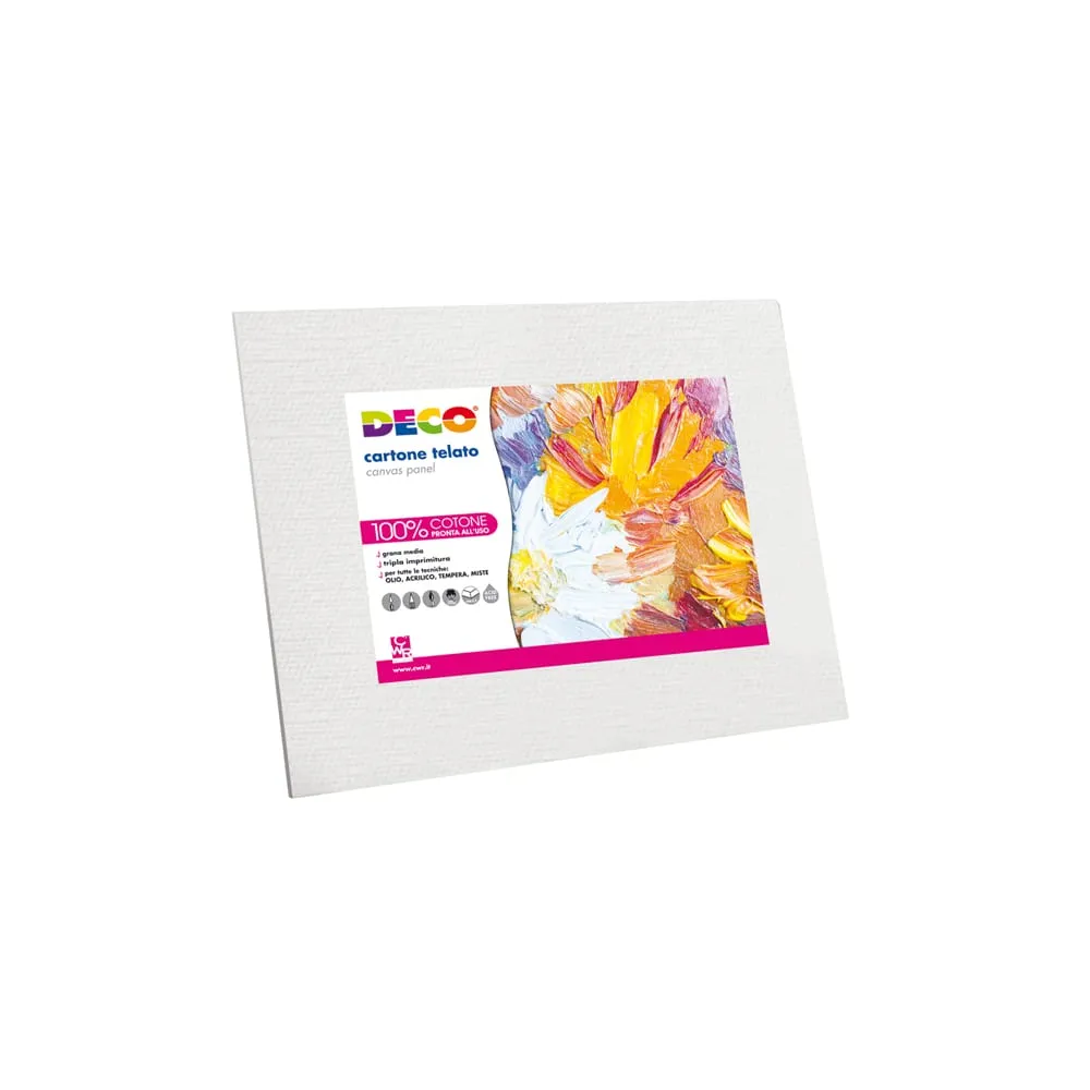 Cartone telato - 18 x 24 cm - Deco