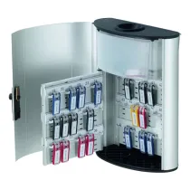 Cassetta portachiavi da parete Key Box Plus - 30,2 x 40 x 11,8 cm - 54 posti - grigio - Durable