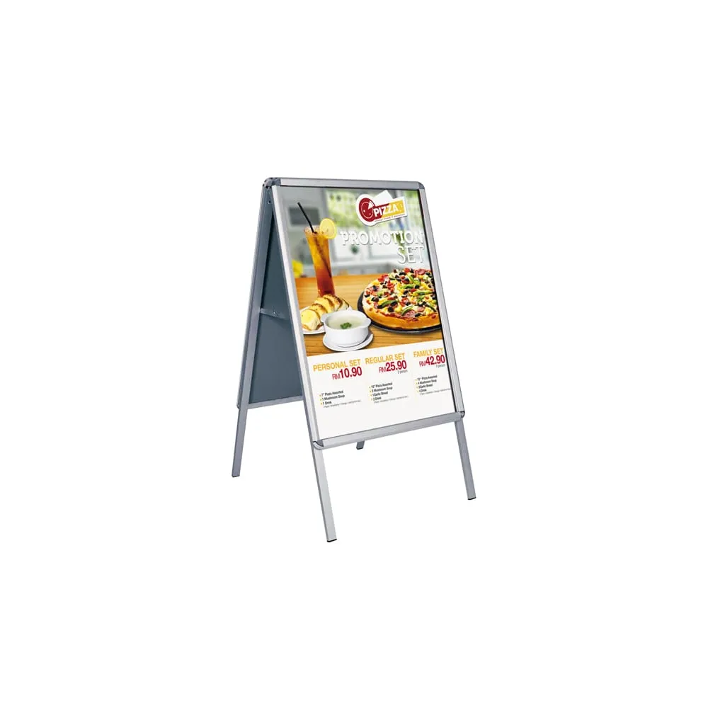 Cavalletto bifacciale - cornici a scatto - 70 x 100 cm - Studio T