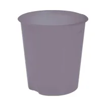 Cestino gettacarte E020 Modula - altezza 32,5 cm - diametro 31 cm - 16,5 L - fumÃ© trasparente - Fellowes