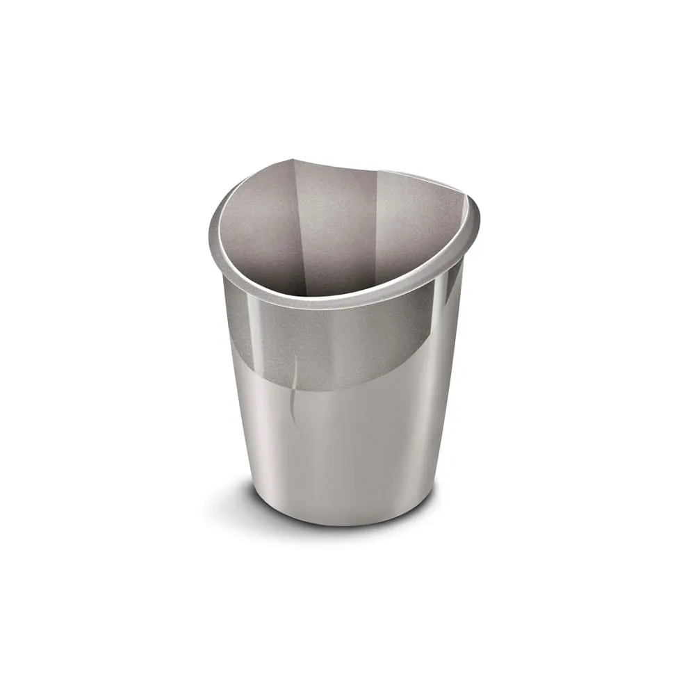 Cestino gettacarte Ellypse Xtra Strong - altezza 38 cm - 15 L - grigio talpa - CEP