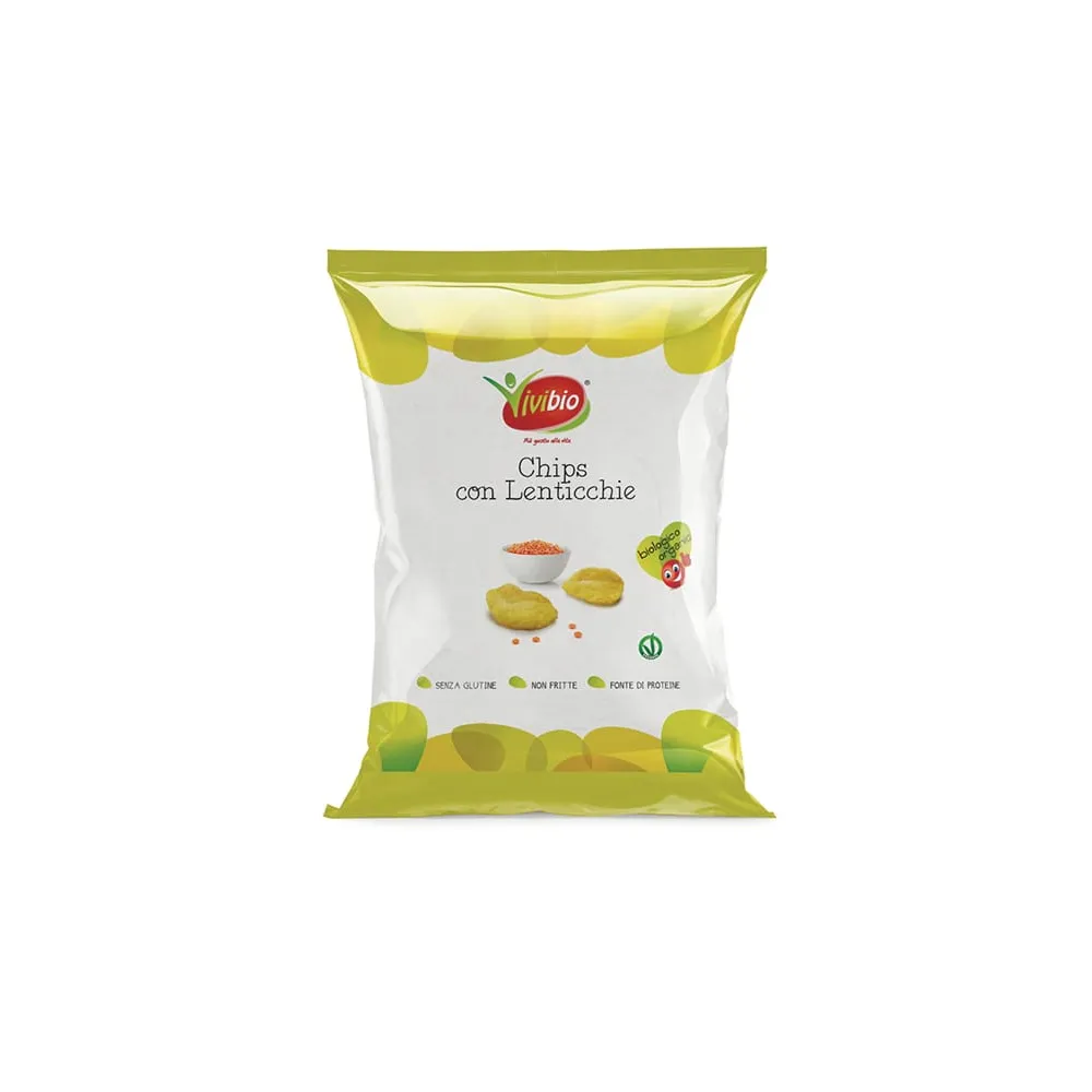 Chips con lenticchie - 35 gr - Vivibio