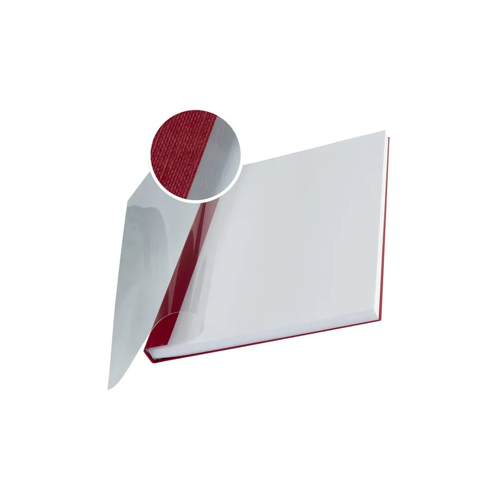 Copertine Impressbind - flessibile - 7 mm - bordeaux - Leitz - scatola 10 pezzi